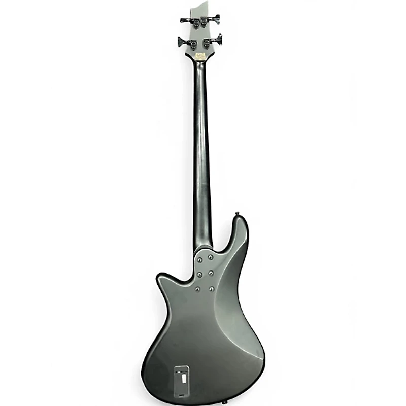 Used Schecter Guitar Research Stiletto Stealth-4 Black Electric Bass Guitar