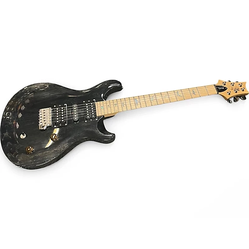 Used PRS SE SWAMP ASH SPECIAL CHARCOAL Solid Body Electric Guitar
