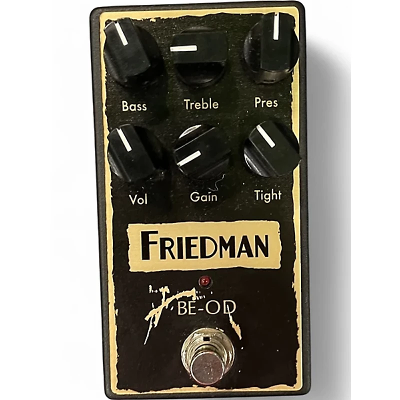 Used Friedman BE-OD Effect Pedal