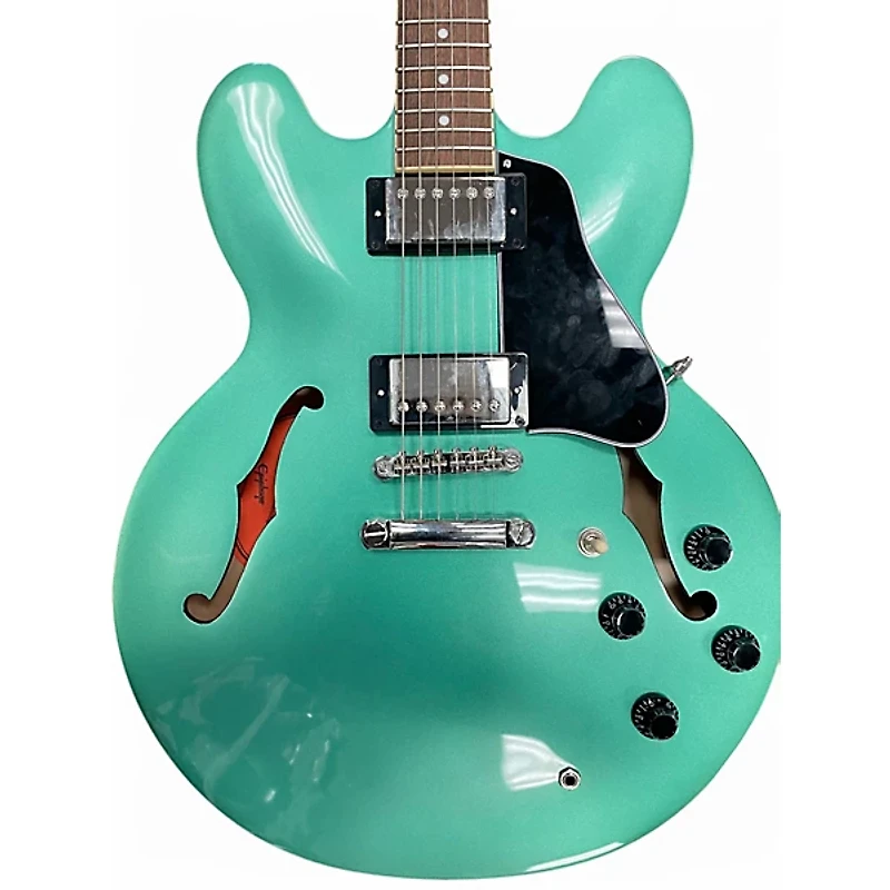 Used Epiphone ES335 Inverness Green Hollow Body Electric Guitar