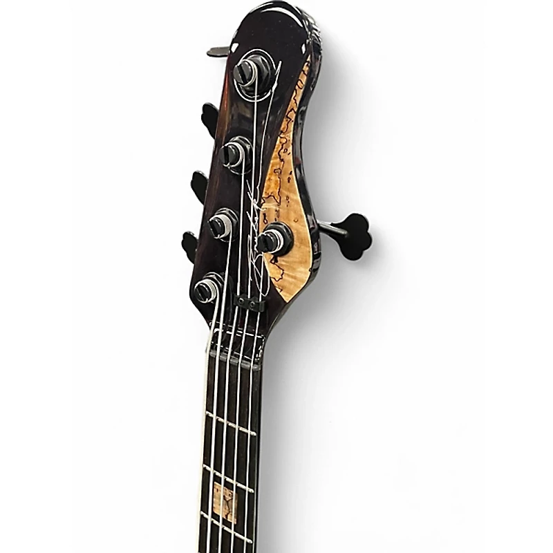 Used Brubaker JXB-USA-5 RUST BURST Electric Bass Guitar