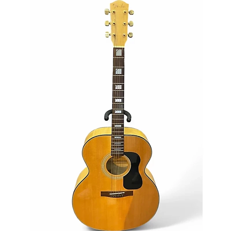 Used Fender SJ-65S Natural Acoustic Guitar