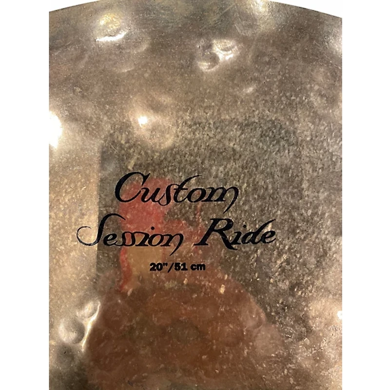 Used Zildjian 20in K Custom Session Ride Cymbal