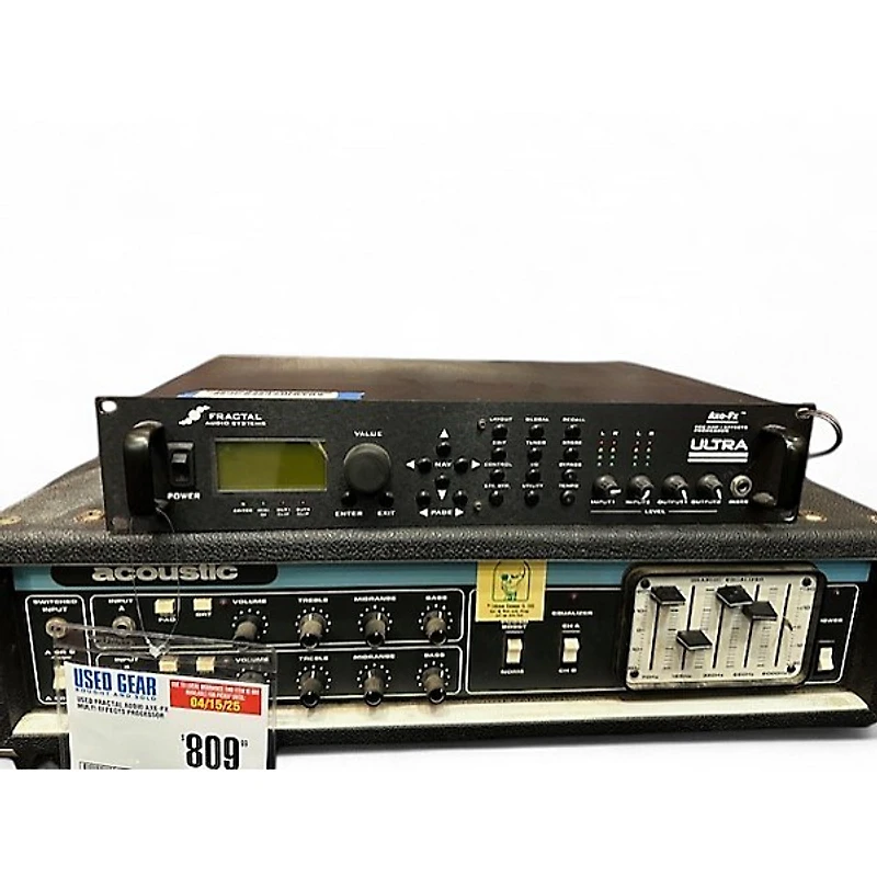 Used Fractal Audio AXE-FX Multi Effects Processor