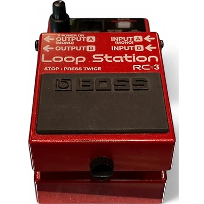 Used BOSS RC3 Loop Station Pedal