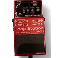 Used BOSS RC3 Loop Station Pedal