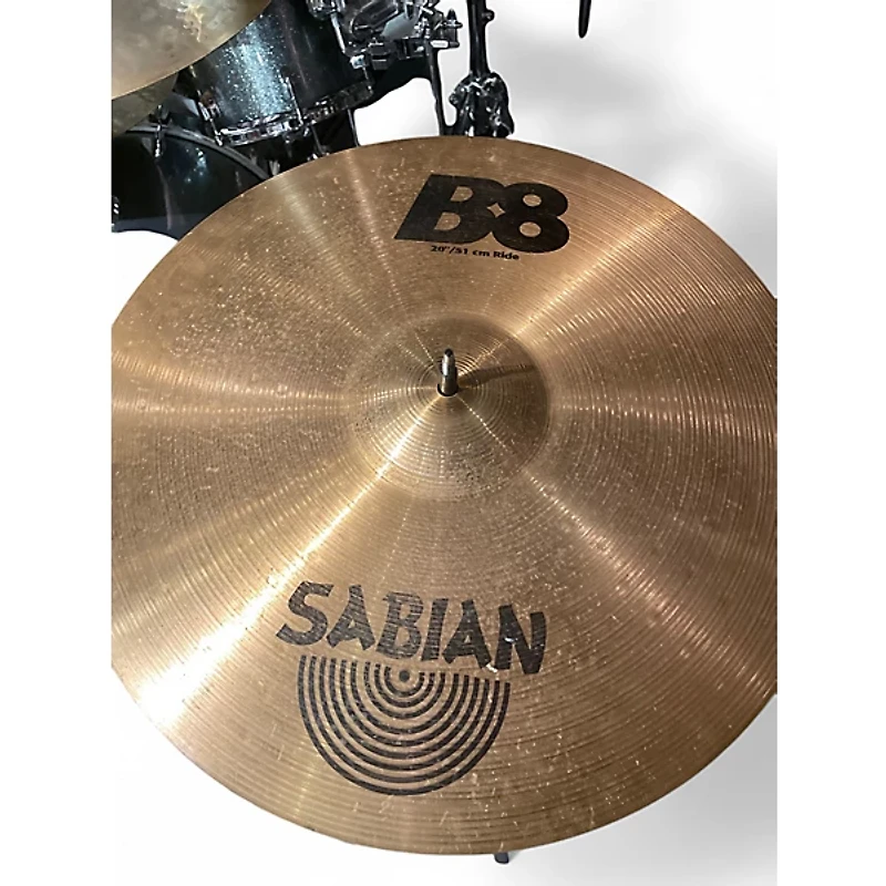 Used SABIAN 20in B8 Ride Cymbal