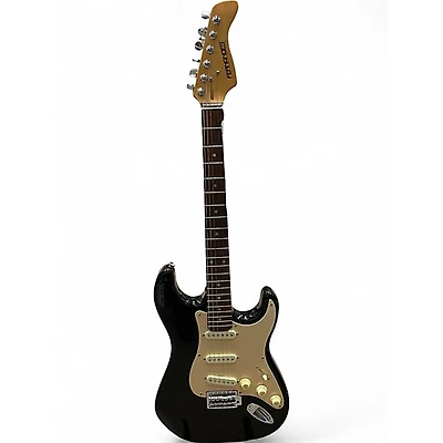 Used Fernandes LE Black Solid Body Electric Guitar
