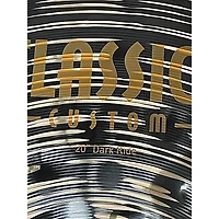 Used MEINL 20in classics custom dark ride Cymbal