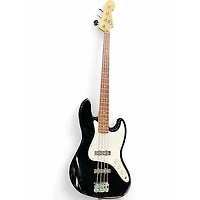 Used Fender Standard Jazz Bass Black Electric Bass Guitar