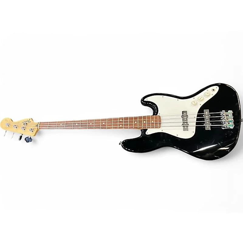 Used Fender Standard Jazz Bass Black Electric Bass Guitar