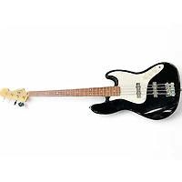 Used Fender Standard Jazz Bass Black Electric Bass Guitar