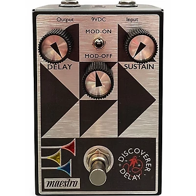 Used Maestro DISCOVERER DELAY Effect Pedal