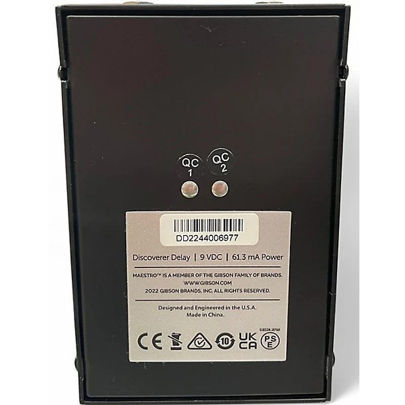 Used Maestro DISCOVERER DELAY Effect Pedal