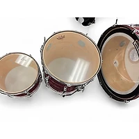 Used Ludwig 3 Piece Club Date Ruby Strata Drum Kit