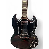 Used Gibson SG Standard Ebony Solid Body Electric Guitar