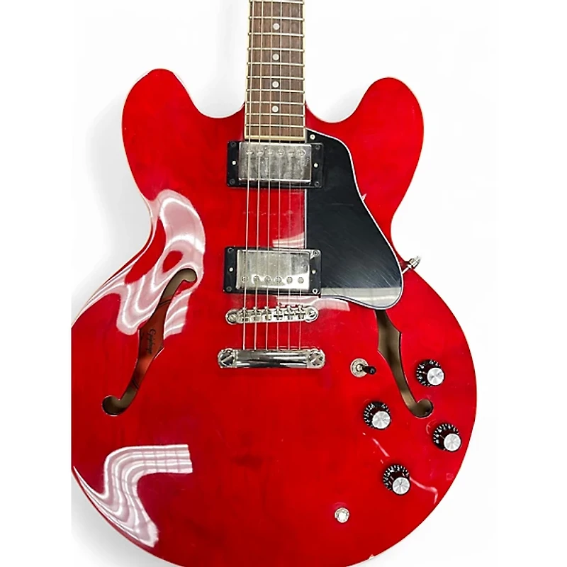 Used Epiphone ES335 Cherry Hollow Body Electric Guitar
