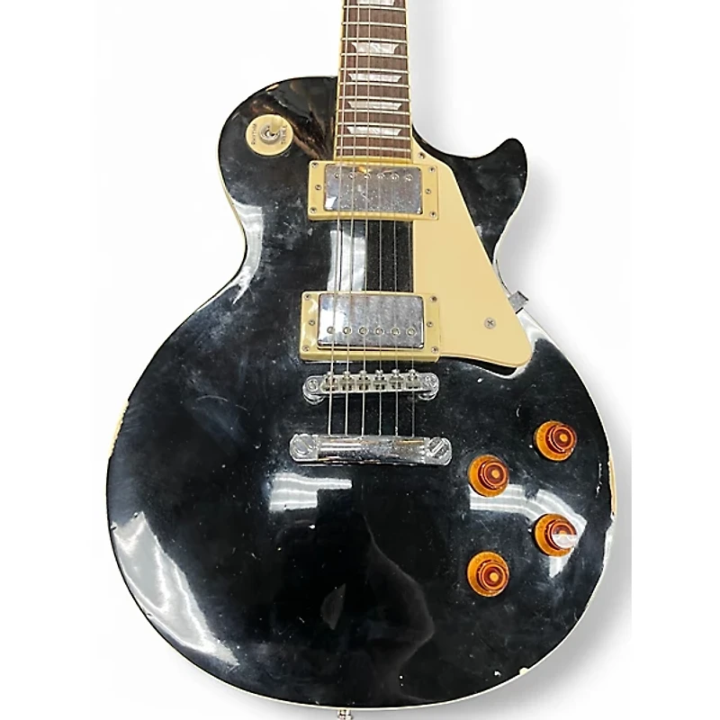 Used Epiphone Les Paul Standard Black Solid Body Electric Guitar
