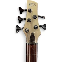 Used Ibanez SR885 Gray Electric Bass Guitar