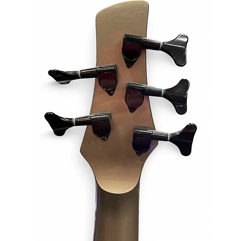 Used Ibanez SR885 Gray Electric Bass Guitar