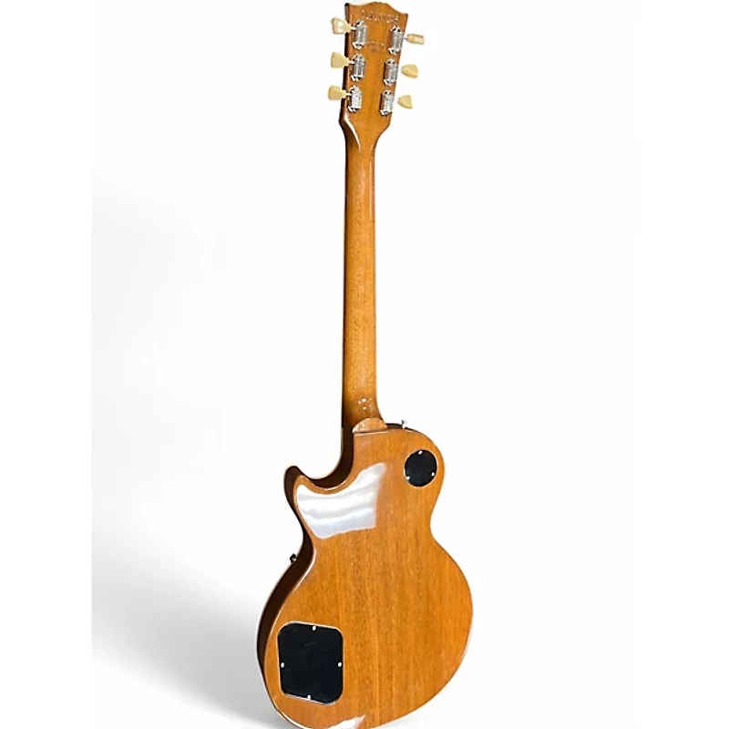 Used Gibson Les Paul Standard 1950S Neck Gold Top Solid Body Electric Guitar