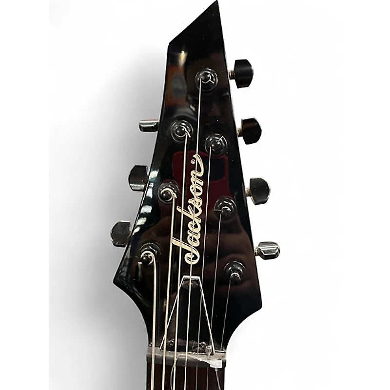 Used Jackson SLATXF7 Soloist 7 String Black Solid Body Electric Guitar