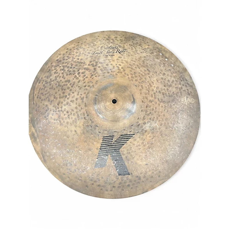 Used Zildjian 20in K Custom Left Side Ride Cymbal