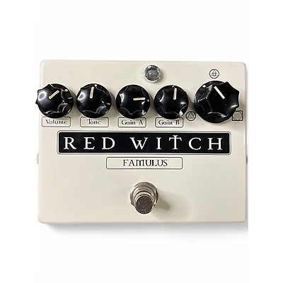 Used Red Witch The Famulus Distortion Overdrive Effect Pedal