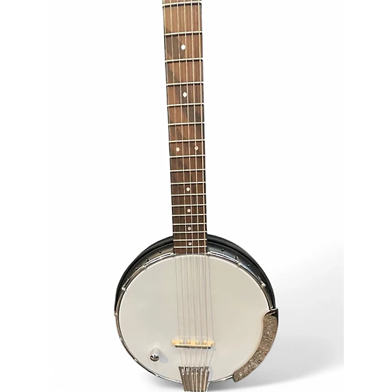 Used Gold Tone I-AC-6+ Black Banjo