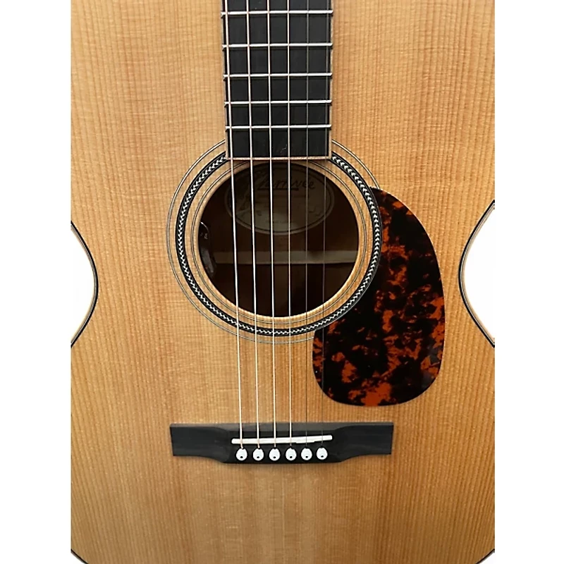 Used Larrivee OM-03 Natural Acoustic Electric Guitar