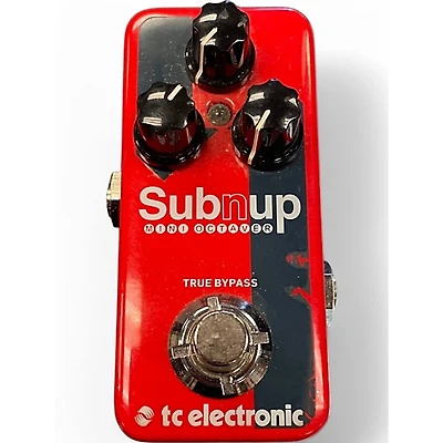 Used TC Electronic Sub N Up Octaver Effect Pedal