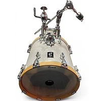 Used SONOR 4 Piece AQ2 SAFARI WHITE MARINE PEARL Drum Kit