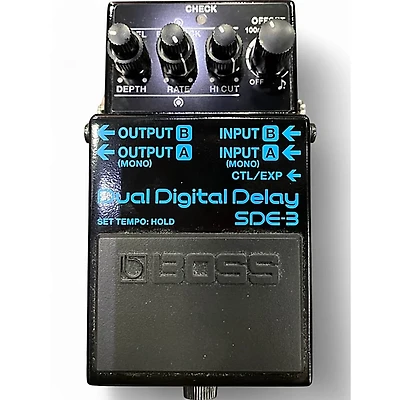 Used BOSS SDE-3 Effect Pedal