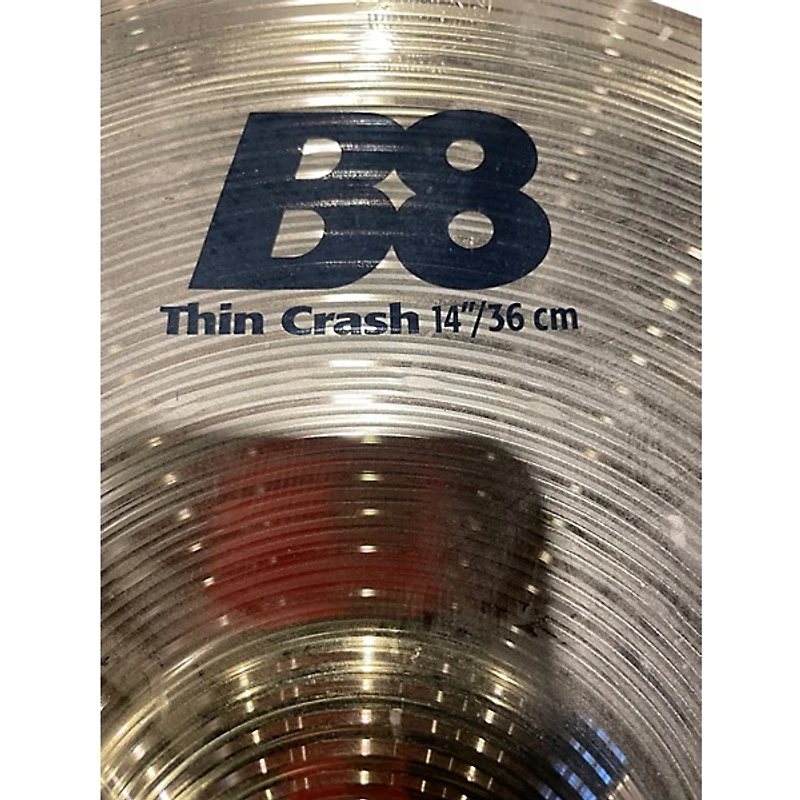 Used SABIAN 14in B8 Thin Crash Cymbal