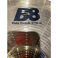 Used SABIAN 14in B8 Thin Crash Cymbal