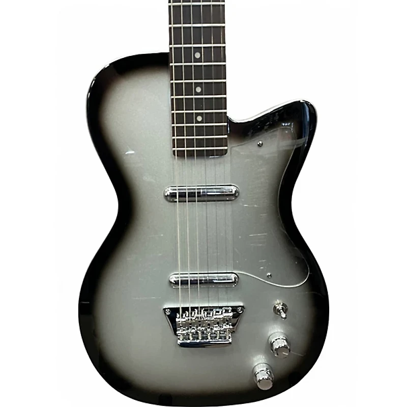 Used Silvertone 1303/U2 Reissue Silverburst Solid Body Electric Guitar