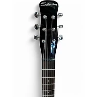 Used Silvertone 1303/U2 Reissue Silverburst Solid Body Electric Guitar