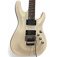 Used Schecter Guitar Research Hellraiser C1 Floyd Rose Alpine White Solid Body Electric Guitar
