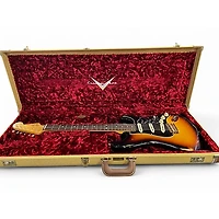 Used 2020 Fender SRV Signature Strat Relic/CC Tobacco Sunburst Solid Body Electric Guitar