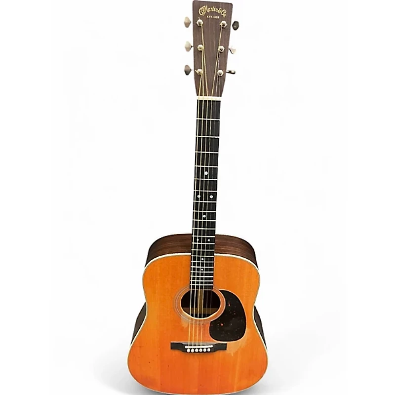 Used Martin D28 Street legend Natural Acoustic Electric Guitar