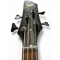 Used Squier Affinity PJ Bass Black Electric Bass Guitar