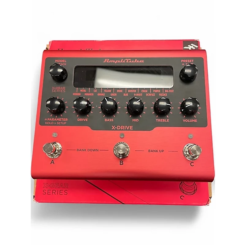 Used IK Multimedia AMPLITUBE X DRIVE Effect Pedal