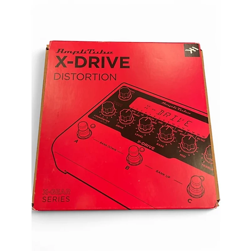 Used IK Multimedia AMPLITUBE X DRIVE Effect Pedal