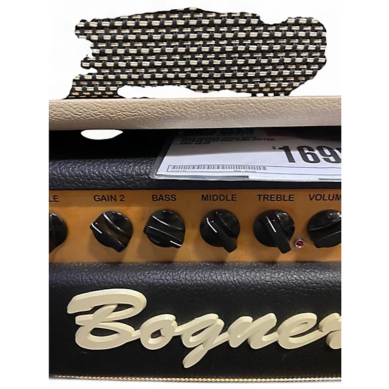 Used Bogner Shiva With Reverb EL34 80W Tube Guitar Amp Head