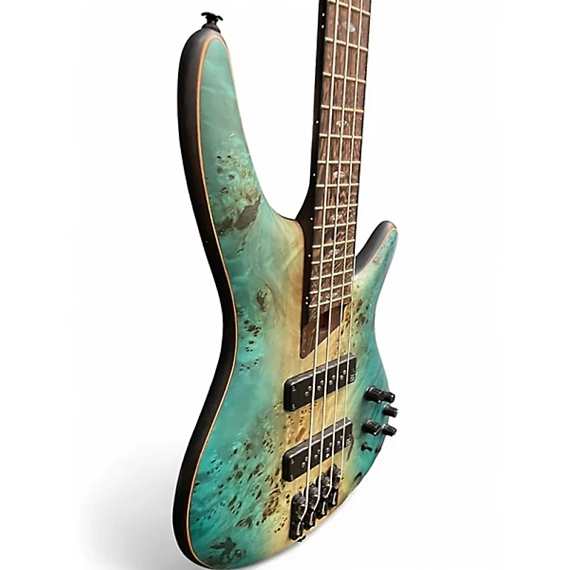 Used Ibanez SR1600B Caribbean Shoreline Electric Bass Guitar