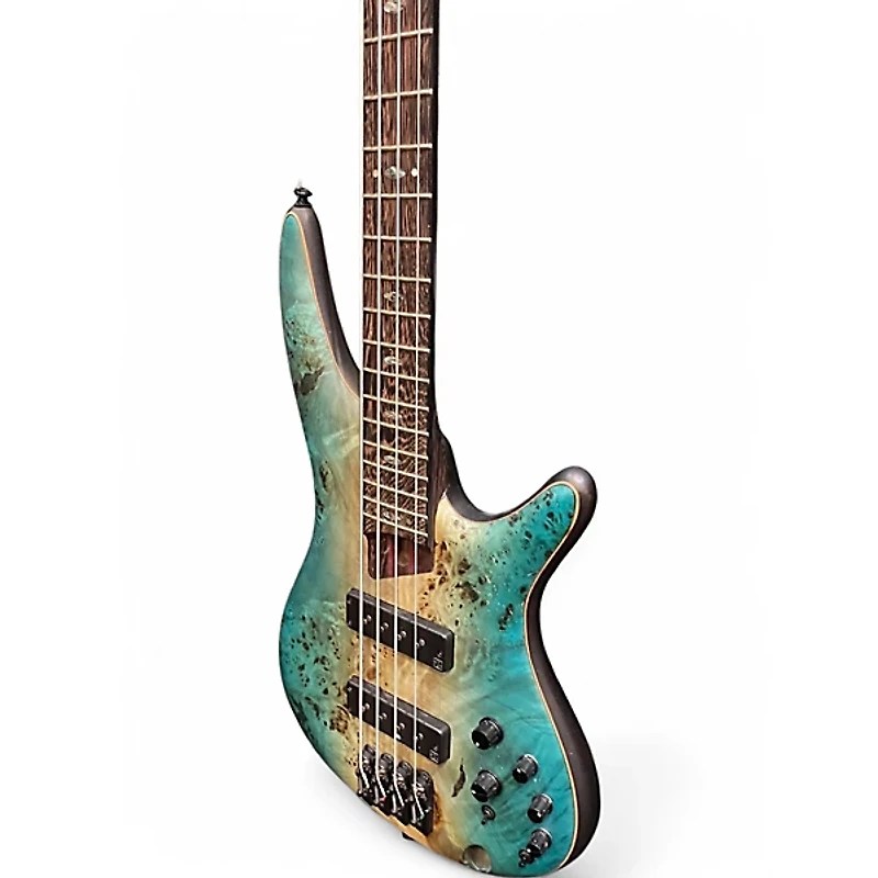 Used Ibanez SR1600B Caribbean Shoreline Electric Bass Guitar