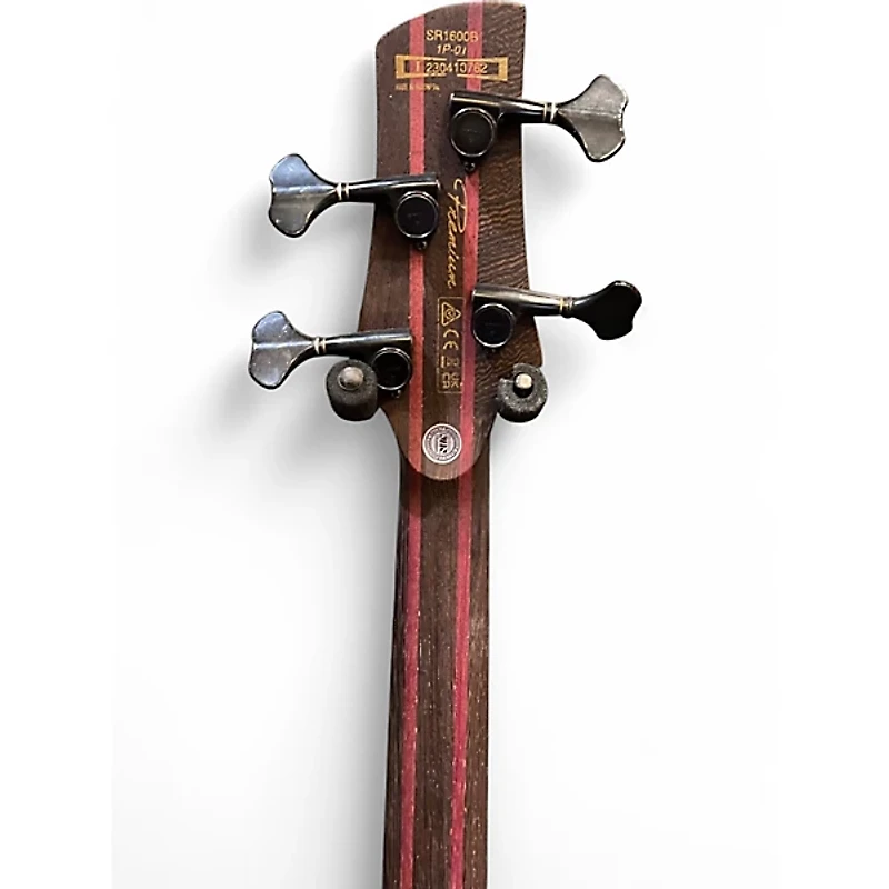 Used Ibanez SR1600B Caribbean Shoreline Electric Bass Guitar