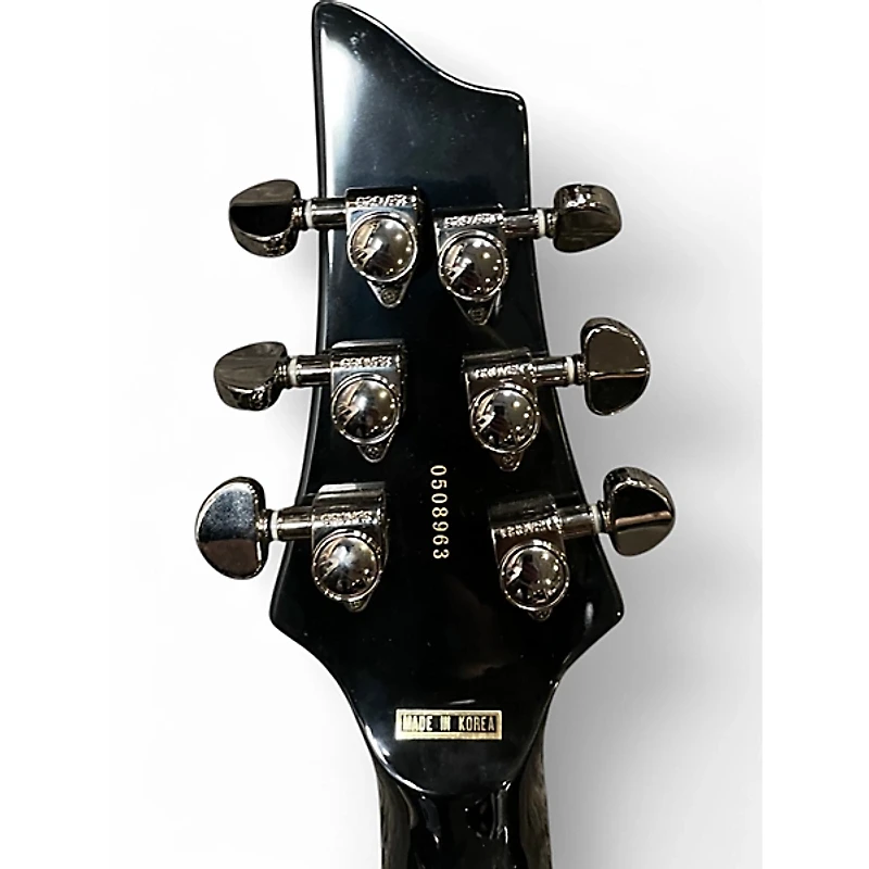 Used Schecter Guitar Research C7 Blackjack Black Solid Body Electric Guitar