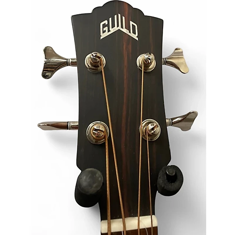 Used Guild B240EF Natural Acoustic Bass Guitar
