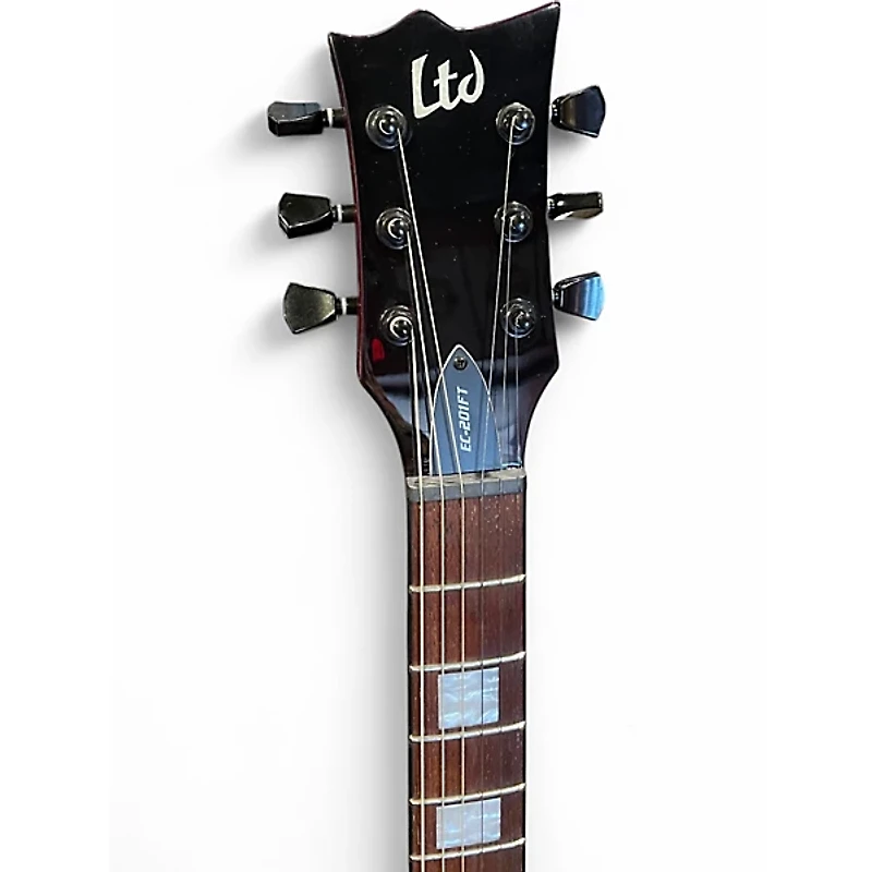 Used ESP LTD EC201FT RED Solid Body Electric Guitar